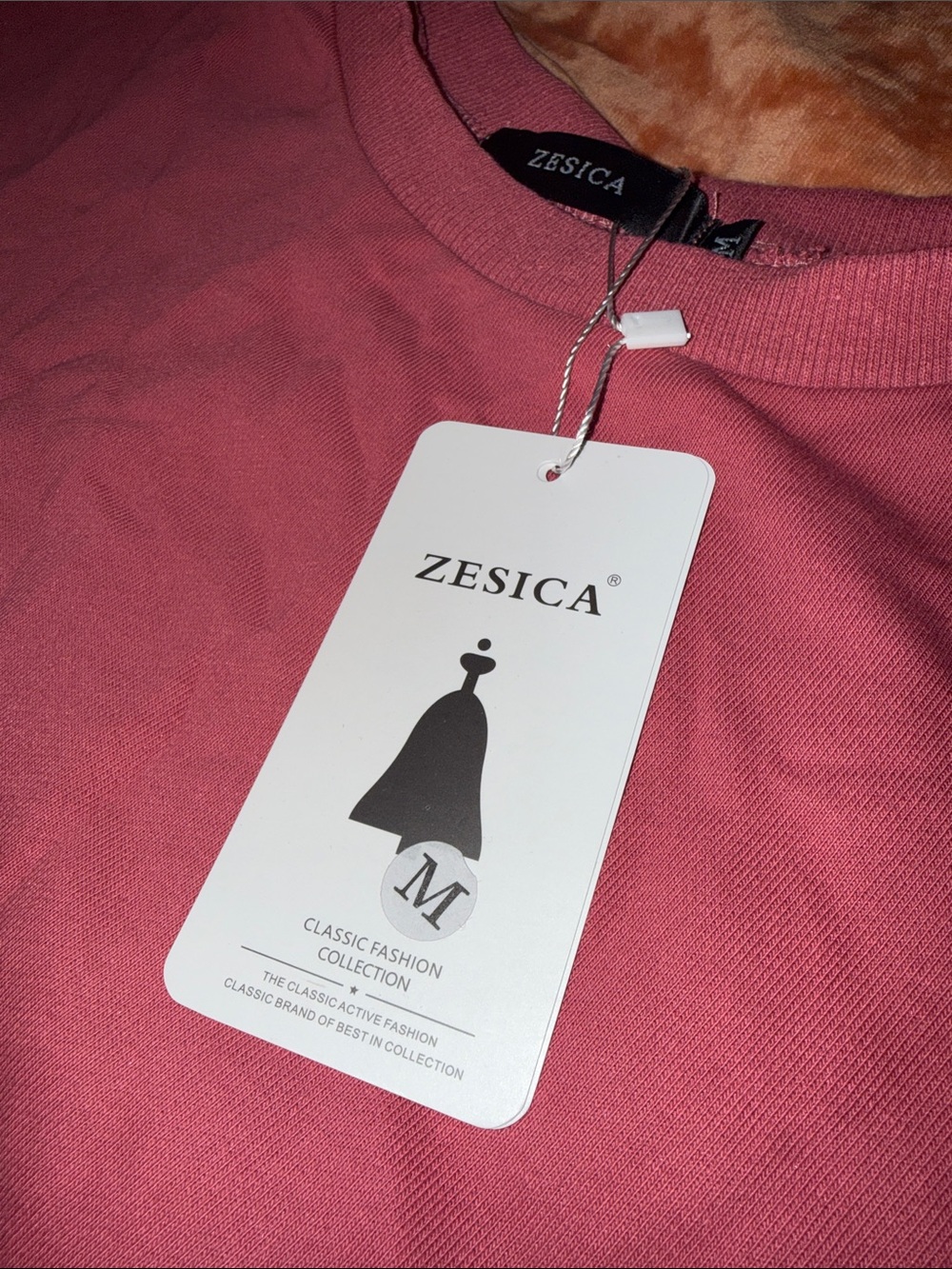 Women's Dusty Rose Red Lounge Jogger Set - Picture 2 of 3